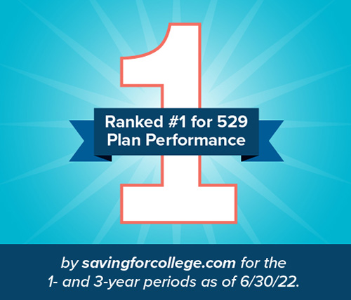 #1 Rating by Savingforcollege.com - Image