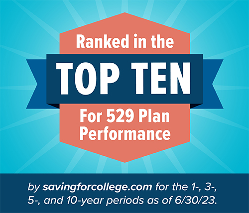 Top 10 Rating by Savingforcollege.com - Image