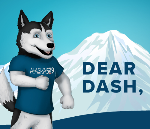 DEAR DASH...SMALL STEPS FOR YOUR BIG GOALS - Image